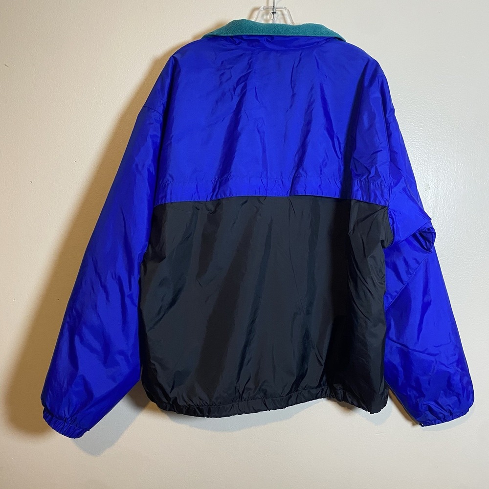 Vtg Columbia Sportswear Company Large Full Zip Color bloc-tech Outdoor Coat - Picture 2 of 7
